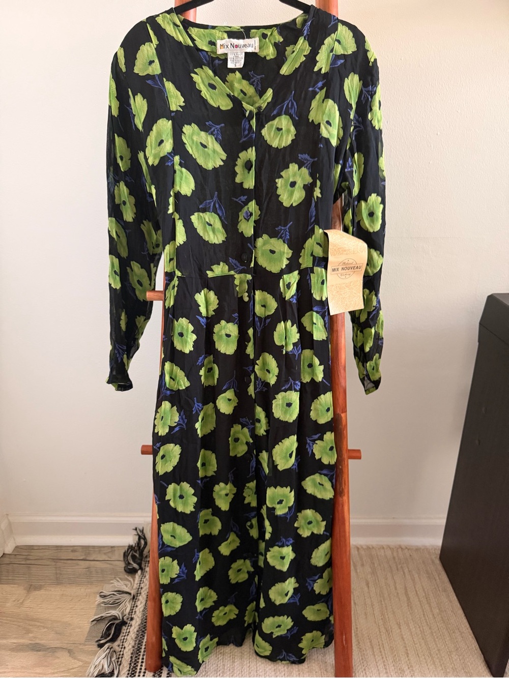 NWT Vintage 90’s maxi dress